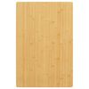 vidaXL Bordsskiva 40x60x2,5 cm bambu