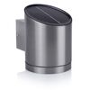 Smartwares Soldriven v&auml;gglampa med sensor 0,5 W silver GWS-004-DS