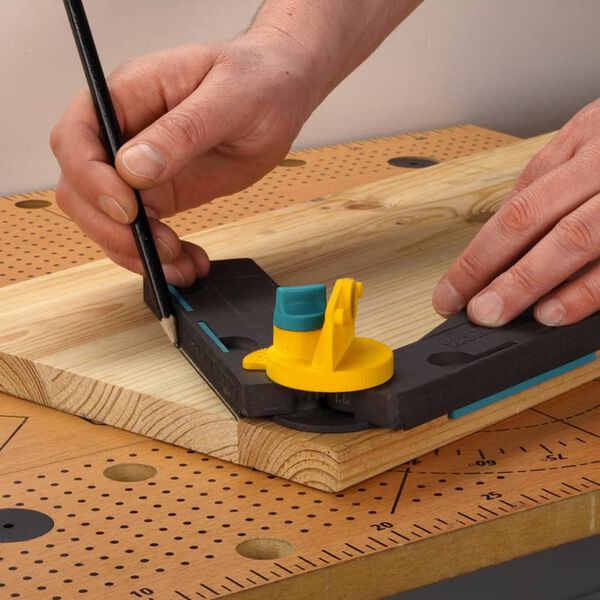 wolfcraft Vinkelm&auml;tare med bisektris 6921000