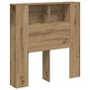 vidaXL S&auml;nggavel m f&ouml;rvaring ek 100x18,5x102,5 cm konstruerat tr&auml;