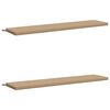 vidaXL B&auml;nk Kuddar SOEST 2 st 100% Polyester Sand 170 x 40 x 5 cm