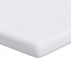 vidaXL Madrasskydd 80 x 200 cm tjock Jacquardtyg Vit