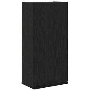 vidaXL V&auml;ggmonterat sk&aring;p svart ek 32x20x67 cm konstruerat tr&auml;