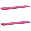 vidaXL 2-delade B&auml;nk Kuddar VUGHT 2 st 100% Polyester Rosa