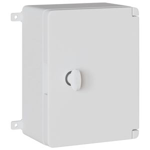 vidaXL Kontrollsk&aring;p Gr&aring; 25 x 13 x 24 cm ABS Plast