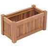 vidaXL Odlingsl&aring;da upph&ouml;jd 50x25x25 cm massivt teaktr&auml;