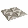 vidaXL V&auml;ggpaneler 48 pcs Origami betong 50 x 50 cm XPS Skum