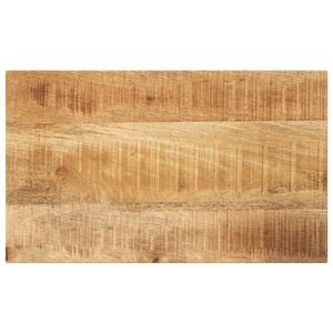vidaXL Bordsskiva 40x20x2,5 cm rektangul&auml;r massivt grovt mangotr&auml;