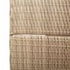 vidaXL Rumsavskiljare Beige 242 x 180 cm konstrotting