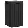 vidaXL Soptunna f&ouml;r utomhusbruk antracit 38x38x65 cm PP