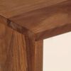 vidaXL Sängbord massivt sheshamträ 45x30x45 cm