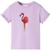 T-shirt f&ouml;r barn lila 104