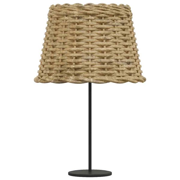 vidaXL Lampsk&auml;rm brun &Oslash;30x20 cm korgmaterial