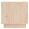 vidaXL Tv-bänk 90x35x35 cm massiv furu