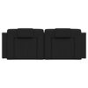 vidaXL Headboard Cushion "Viana" Black 120 cm Faux Leather