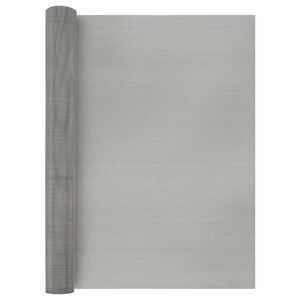 vidaXL N&auml;tduk 60 x 500 cm 60 Mesh Rostfritt st&aring;l 201 Silver