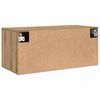 vidaXL Väggskåp artisan ek 80 x 36.5 x 35 cm Konstruerat trä