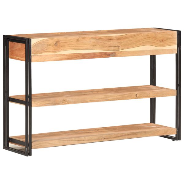 vidaXL Skänk 120x30x75 cm massivt akaciaträ