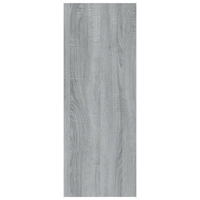 vidaXL Avlastningsbord grå sonoma 78x30x80 cm konstruerat trä