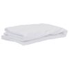 vidaXL Madrasskydd vit 200x200 cm vattent&auml;t