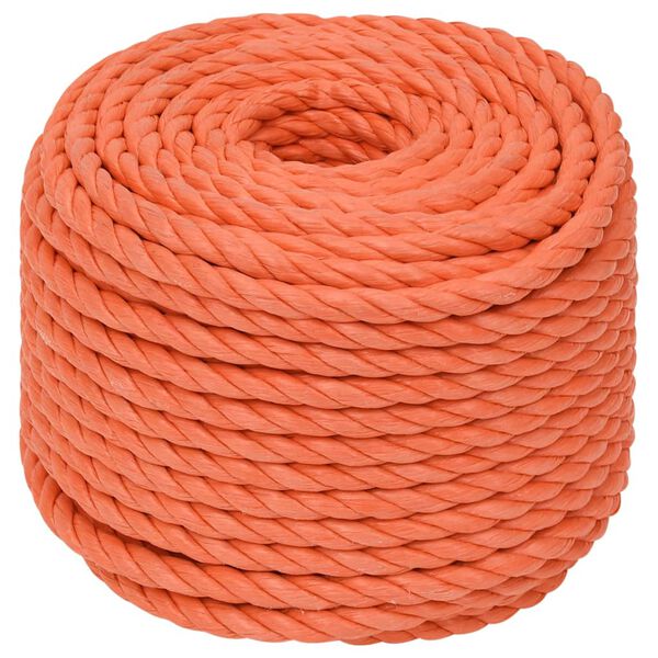 vidaXL Rep orange 12 mm 50 m polypropylen