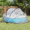 vidaXL Poolkupol Transparent 336 x 322 x 160 cm PVC