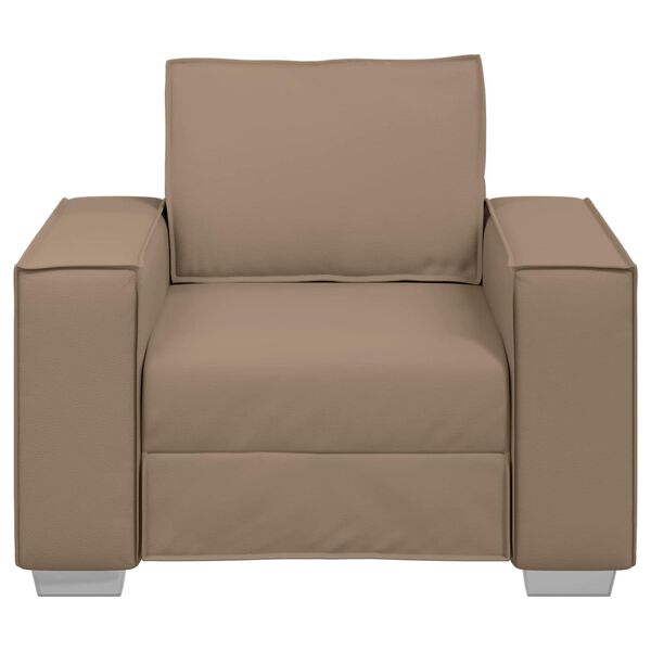vidaXL Soffa Cappuccino 99 x 78 x 84 cm tyg