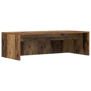 vidaXL V&auml;ggmonterat skrivbord Gammalt tr&auml; Konstruerat tr&auml;