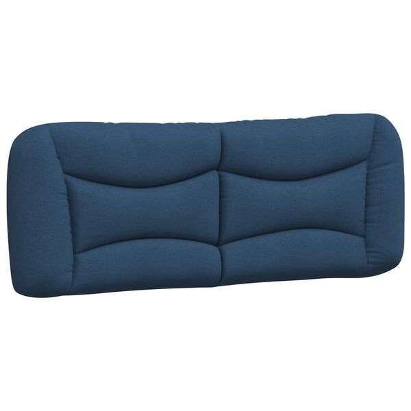 vidaXL Headboard Cushion "Hvar" Blue 140 cm Fabric