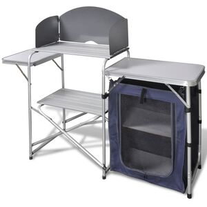 Campingk&ouml;k med vindskydd i aluminium