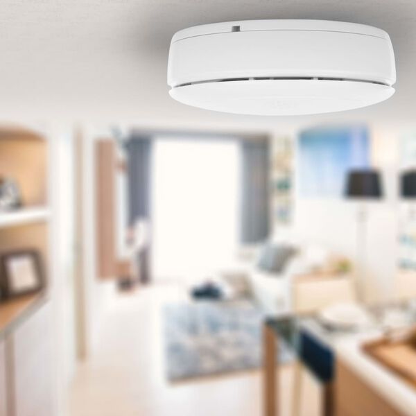 Smartwares R&ouml;kdetektor 12x9x4 cm vit