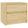 vidaXL S&auml;ngbord 40x30,5x35,5 cm massiv furu