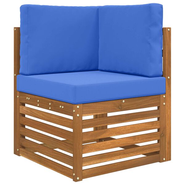 vidaXL Utomhus Soffa Kudde 3 pcs Turkos Polyester