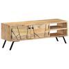 vidaXL TV-b&auml;nk 110x30x40 cm massivt mangotr&auml;