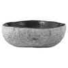 vidaXL Handfat Oval Gr&aring; (32-37) x (27-30) x 12 cm Flodsten