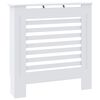 vidaXL Elementskydd MDF vit 78 cm