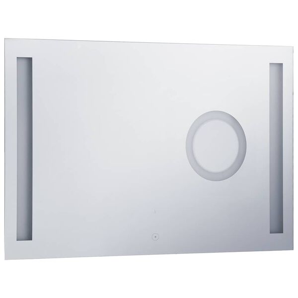 vidaXL Badrumsspegel LED med touch-sensor 100x60 cm