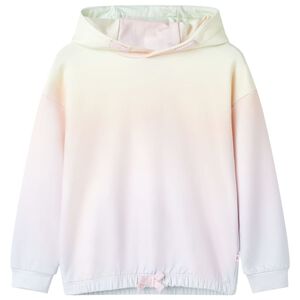 Barnhoodie stj&auml;rnvit 104