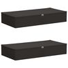 vidaXL F&ouml;rvaringsl&aring;da 2 pcs Antracit 100 x 50 x 18 cm Non-woven tyg