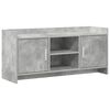 vidaXL TV-sk&aring;p 102 x 33 x 47 cm Betonggr&aring; Konstruerat tr&auml;