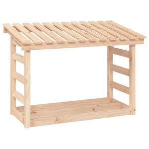vidaXL Vedst&auml;ll 108x64,5x78 cm massiv furu