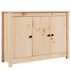 vidaXL Sk&auml;nk 100x35x74 cm massiv furu
