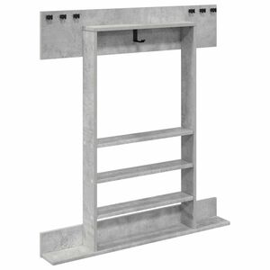 vidaXL Biljardk&ouml;st&aring;ng Konstruerat tr&auml; 93 x 12 x 103 cm Betonggr&aring;