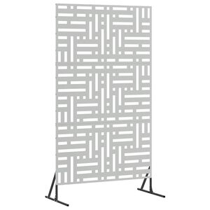 vidaXL Avsk&auml;rmningssk&auml;rm 100 x 50 x 180 cm Galvaniserat st&aring;l Silver