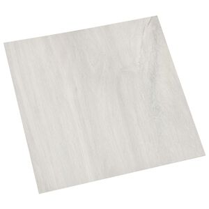 vidaXL Golvplankor Kr&auml;m 5,11 m&sup2; 55 st PVC