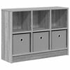 vidaXL Sideboard Gr&aring; Sonoma 73,5 x 22,5 x 53,5 cm
