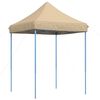 vidaXL Partyt&auml;lt 200 x 200 x 306 cm Beige Oxford Tyg