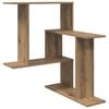 vidaXL V&auml;gg hylla Artisan-ek 67 x 67 x 87 cm Konstruerat tr&auml;