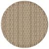vidaXL Bistrogrupp med dynor 3 delar beige konstrotting