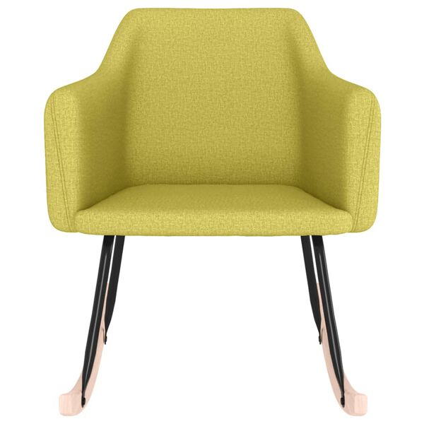 vidaXL Gungstol gr&ouml;n tyg